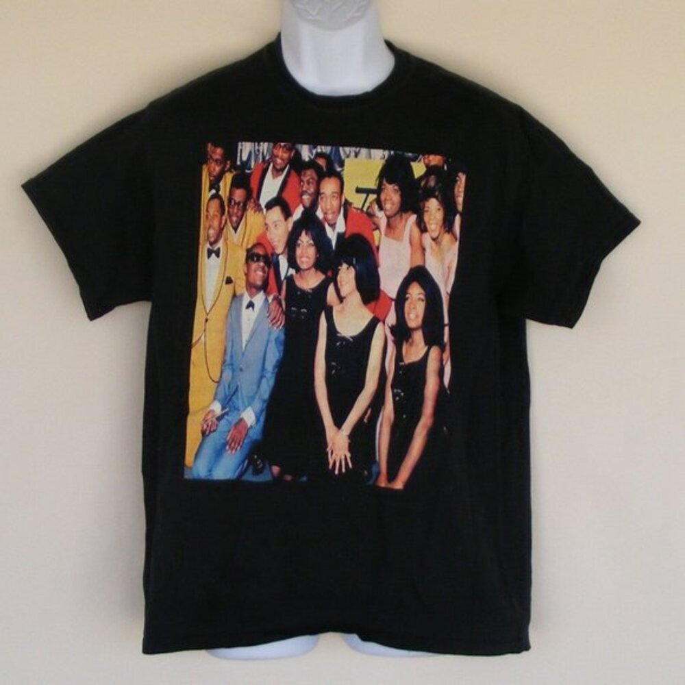 Classic Motown Artists Tshirt, L, 1965 Era